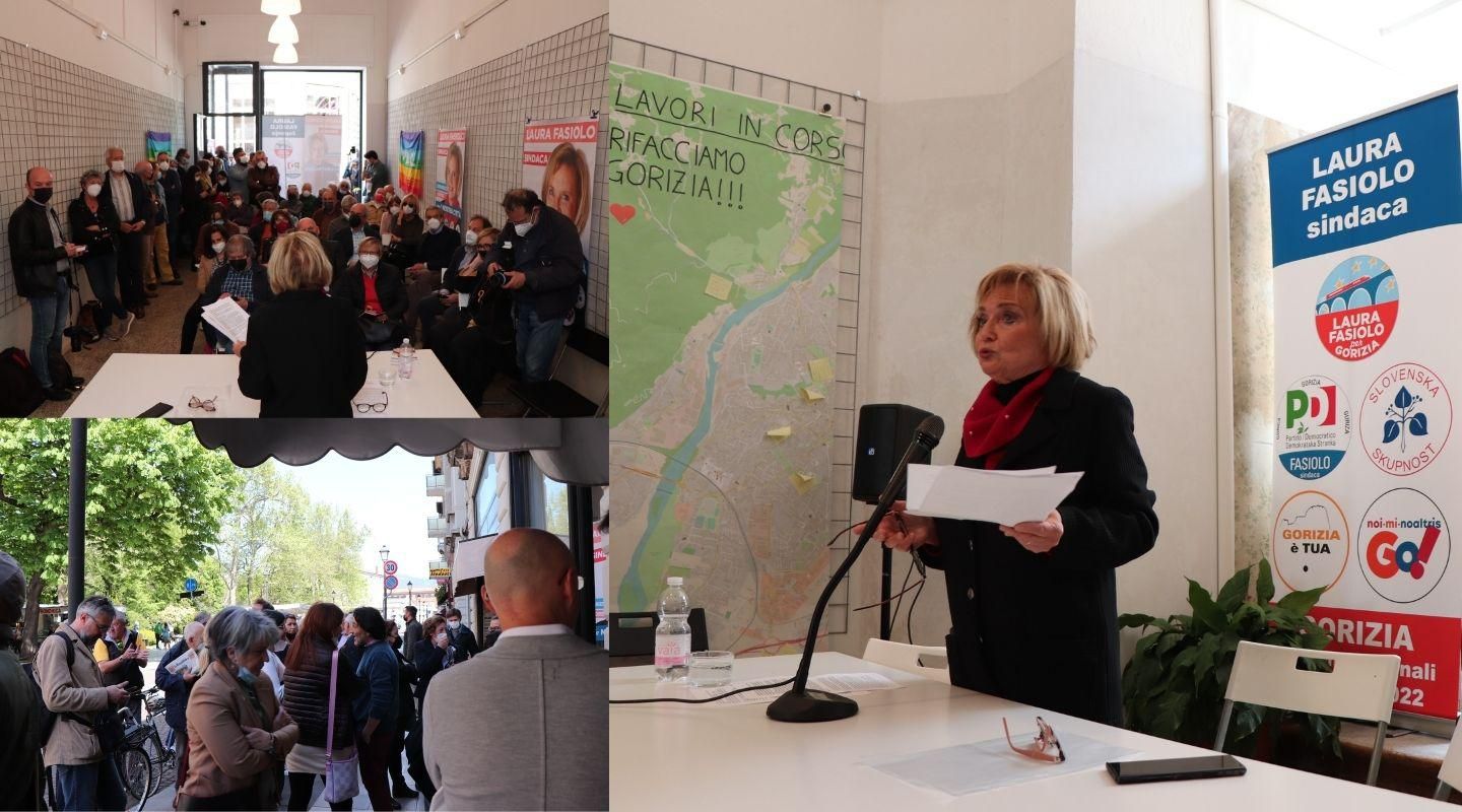 Fasiolo apre la sede elettorale, sei liste in corsa a Gorizia